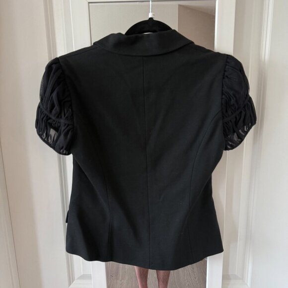 Love Moschino Black Short Puff Sleeve Jacket US8 - Picture 5 of 5